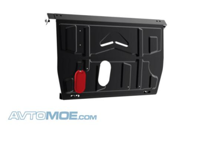 Защита поддона Daewoo Matiz V-0.8,1.0 c 2000-16 г./Ravon Matiz V-0.8,1.1 c 2016-17 г. (с креплением 111013111 Автоброня (фото №1)