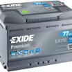 Аккумулятор EA770 Exide (мини-фото №1)