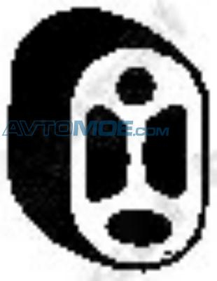 Крепление глушителя 255033 Bosal (фото №1)