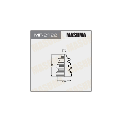 Пыльник шруса наружный MF2122 Masuma (фото №1)