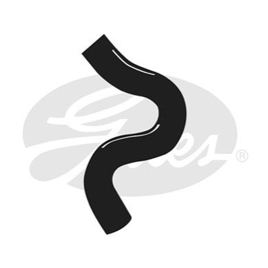 Патрубок радиатора верхний 3897 Gates (фото №1)