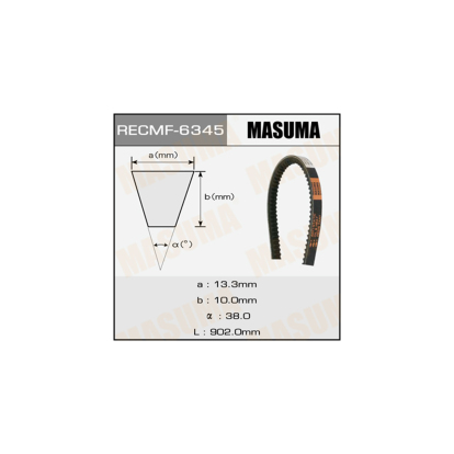 Ремень клиновый 6345 Masuma (фото №1)