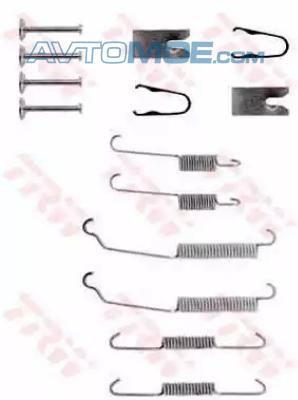 Ремкомплект тормозных колодок SFK307 TRW (фото №1)